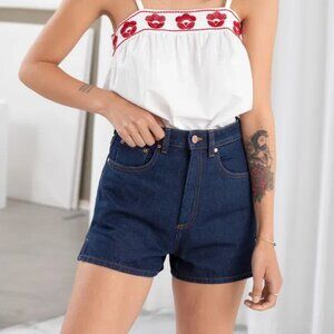 & Other Stories Denim Shorts sz 2